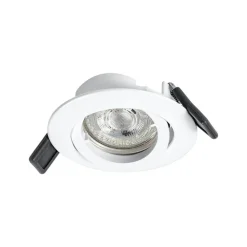 OSRAM Indbygningsspots|Spotlights > indbygningsspot, Ø 9 cm, hvid, metal, GU10-LED, 2.700 K