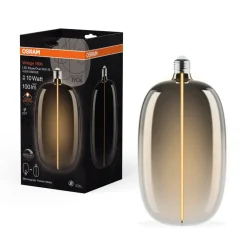OSRAM Led Pærer > LED Big Elipse Oval E27 4,8W 818 Filament smoke dæmpbar