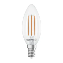 OSRAM Filament Pære > LED Candle Filament E14 2,2W 2700K 470lm 2-pak