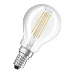 OSRAM Dæmpbar Led-Pære > LED-dråbepære E14 5,9W Superstar 827