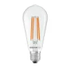 Filament Pære ^ OSRAM LED-filamentpære E27 3,8W Filament 2,700K