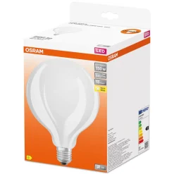 OSRAM Led Pærer > LED-globepære E27 G125 17 W 2.700 K opal