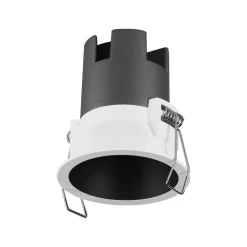 OSRAM Indbygningsspots > LED-indbygningsspot TWIST, hvid/sort, 840, Ø 7 cm metal