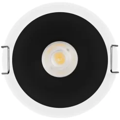OSRAM Indbygningsspots > LED-indbygningsspot TWIST, hvid/sort, 840, Ø 7 cm metal