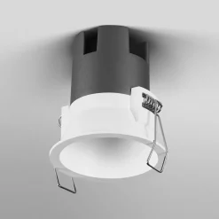 OSRAM Indbygningsspots > LED-indbygningsspot TWIST, hvid/hvid, 830, Ø 7 cm, metal