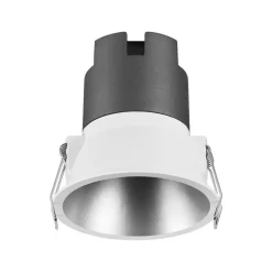 OSRAM Indbygningsspots > LED-indbygningsspot TWIST, hvid/sølv, 840 Ø 9,3 cm metal