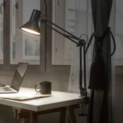 OSRAM Arbejdsrum/Kontor|Bordlamper > LED-klemmelampe Office Line Desk Retro sort 3.000K
