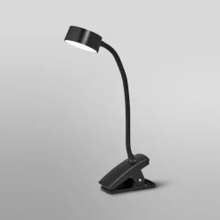 OSRAM Arbejdsrum/Kontor > LED-klemmelampe Office Line Cylinder sort CCT dæmpbar