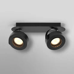 Spotlights|Loftlamper ^ OSRAM LED-loftspot VENUS sort 2 lyskilder Metal 3.000 K