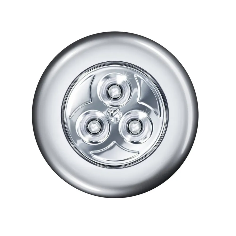 OSRAM Underskabsbelysning > LED-møbellampe DOT-IT-CLASSIC, sølv, batteri, dæmpbar