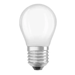 OSRAM Led Pærer > LED-pære dråbe E27 1,2W mat 2.700K 255lm