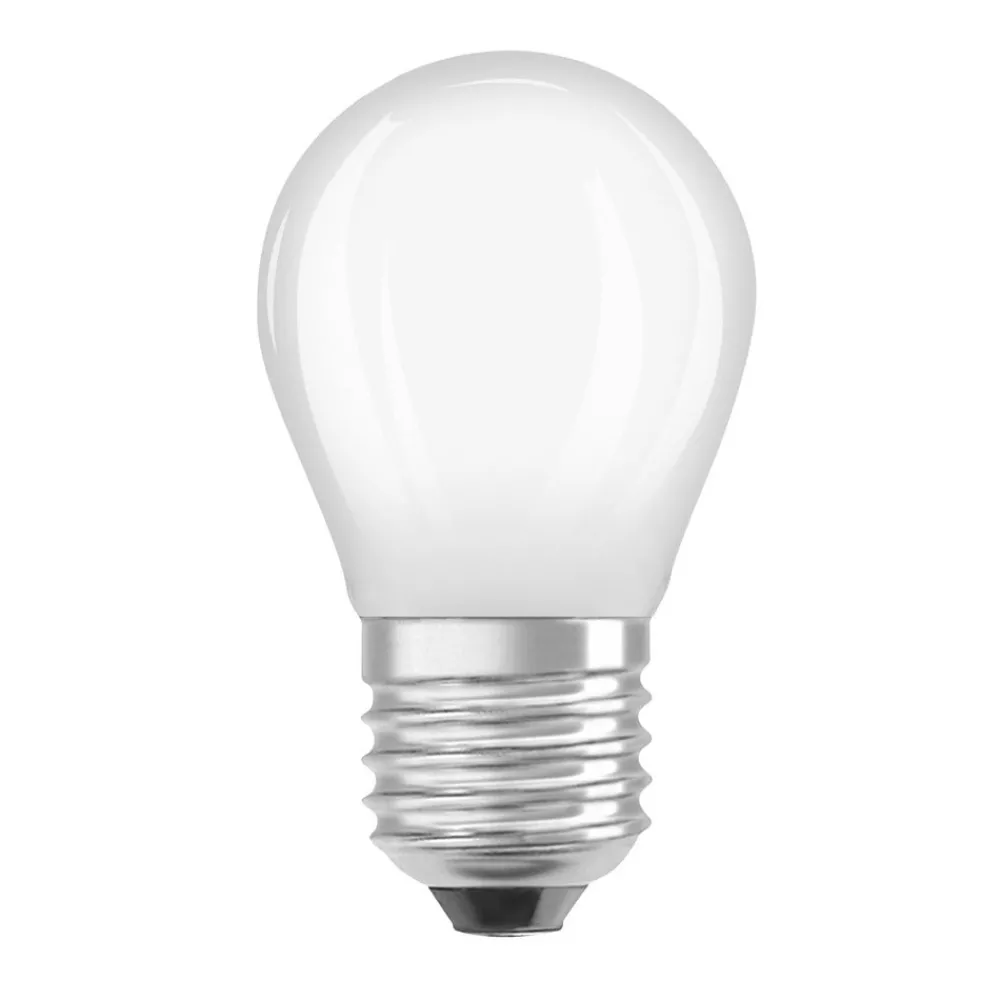 OSRAM Led Pærer > LED-pære dråbe E27 1,2W mat 2.700K 255lm