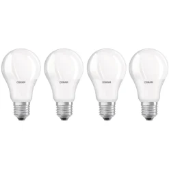 OSRAM Led Pærer > LED-pære E27 Base Retro 9W mat, 4 stk 2.700K