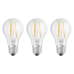 OSRAM Filament Pære|Led Pærer > LED-pære E27 Classic fil. 840 6,5 W, klar, 3