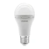 OSRAM Led Pærer > LED-pære E27 8W mat 2700K genopladeligt batteri nødlys