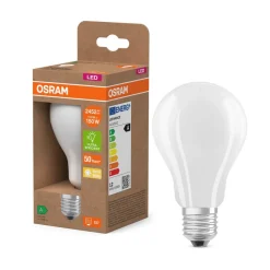 OSRAM Led Pærer > LED-pære E27 11,6W mat 2.700K 2452lm