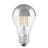 OSRAM Led Pærer > LED-pære E27 6,5W Mirror sølv 2.700K