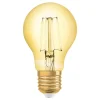 OSRAM Led Pærer > LED-pære E27 8W Vintage Filament 825 guld
