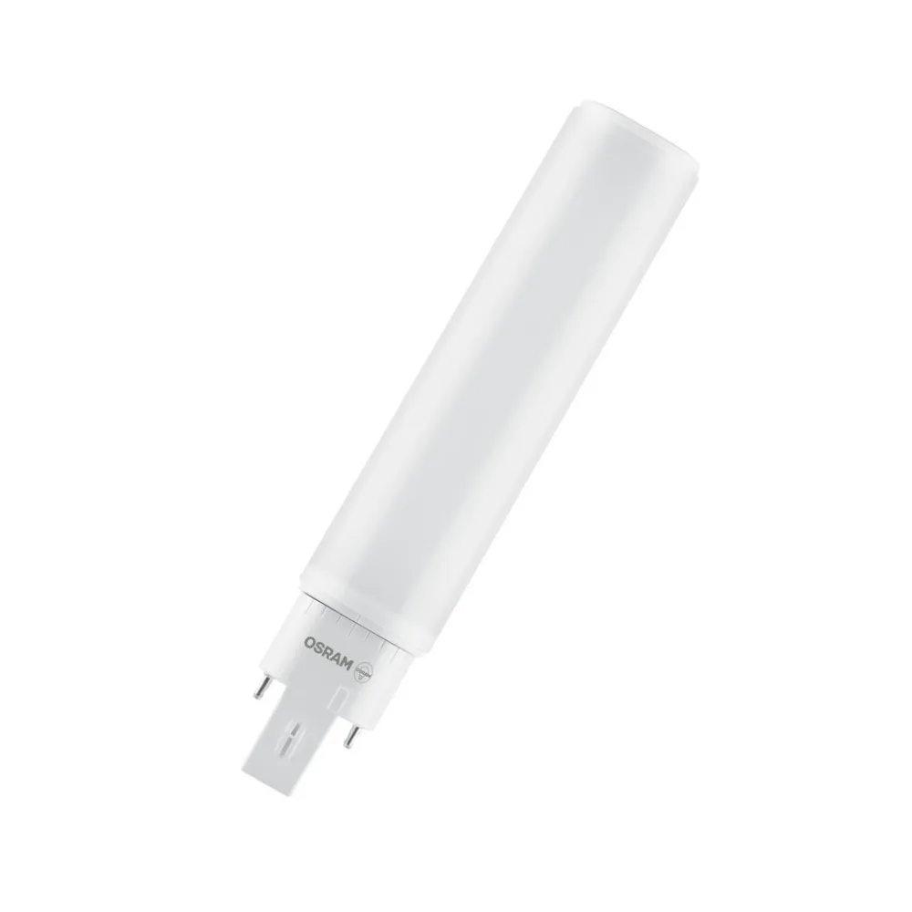 Kompakt Lysstofrør ^ OSRAM LED-pære G24d-3 Dulux D26 10 W 840