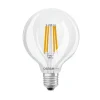 OSRAM Filament Pære|Led Pærer > LED-pære Globe G95 E27 3,8W Filament 4,000K