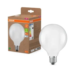 OSRAM Led Pærer > LED-pære Globe G95 E27 5W mat 4.000K