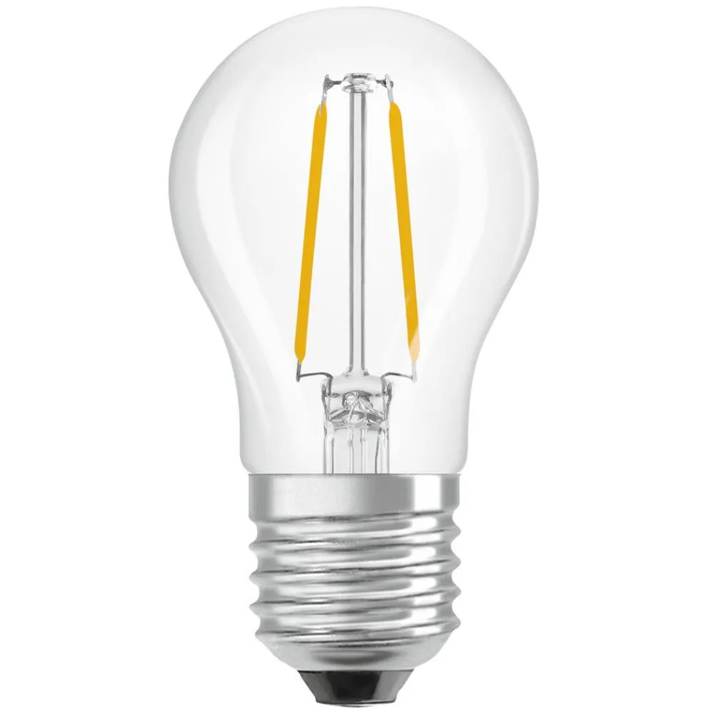 OSRAM Filament Pære > LED-pære Tropfen P45, E27 1 W glødetråd 2.700 K