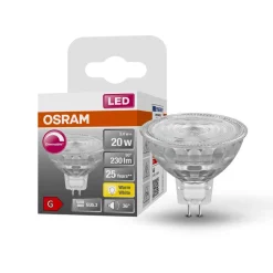 Dæmpbar Led-Pære|Led Pærer ^ OSRAM LED-reflektor GU5,3 3,4 W 927 36° 12V dæmpes