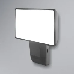 OSRAM Væglampe Med Sensor|Udendørs Spot > LED-sensor-udendørs spotlampe ENDURA PRO FLOOD, grå, 27 W