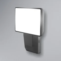 OSRAM Væglampe Med Sensor|Udendørs Spot > LED-sensor-udendørs spotlampe ENDURA PRO FLOOD, grå, 15 W