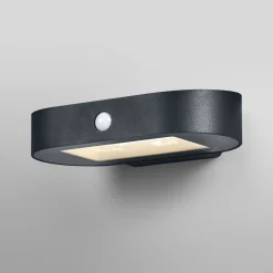 OSRAM Solcelle Lampe Med Sensor|Væglampe Med Sensor > LED-sensor-væglampe ENDURA STYLE SOLAR OVAL 20 cm 830