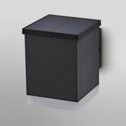 OSRAM Solcellelamper > LED-solcelle-udendørs væglampe ENDURA STYLE QUADRO, grafit