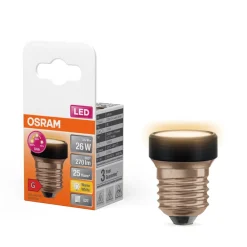 OSRAM Led Pærer > LED Star Flat E27 3,5W 2.700K dæmpbar udskiftelig ring