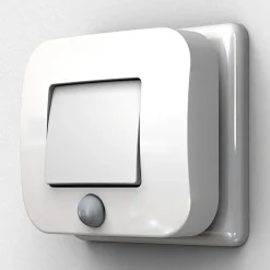 OSRAM Natlys > LED-stikkontakt-natlampe LUNETTA HALL PIR-sensor hvid