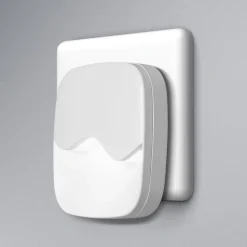 OSRAM Natlys > LED-stikkontakt-natlampe LUNETTA WAVE, hvid, sensor