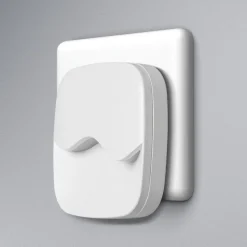 OSRAM Natlys > LED-stikkontakt-natlampe LUNETTA WAVE, hvid, sensor