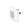 Natlys ^ OSRAM LED-stikkontakt-natlampe LUNETTA HALL hvid plast