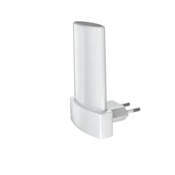 Natlys ^ OSRAM LED-stikkontaktnattelys LUNETTA SHINE, RGBW, hvid