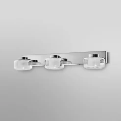 OSRAM Væglamper > LED-væglampe ORBIS FLAME, krom, 3 lyskilder, CCT, IP44