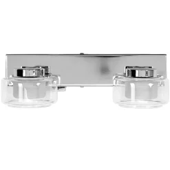 Væg- Og Spejllamper ^ OSRAM LED-væglampe ORBIS FLAME, krom, 2 lyskilder, CCT, IP44