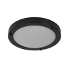 Loftlamper ^ OSRAM loftlampe BATHROOM, sort Ø 31 cm metal/glas IP44