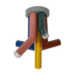 OSRAM Loftlamper > loftlampe Decor Straw, 5 lyskilder, stål, farvet, E27