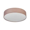 Loftlamper ^ OSRAM loftlampe ORBIS PARIS, brun, Ø 40 cm, tekstil, E27
