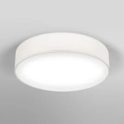 Loftlamper ^ OSRAM loftlampe ORBIS PARIS, beige, Ø 40 cm, tekstil, E27