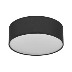 OSRAM Loftlamper > loftlampe ORBIS PARIS, sort, Ø 30 cm tekstil E27