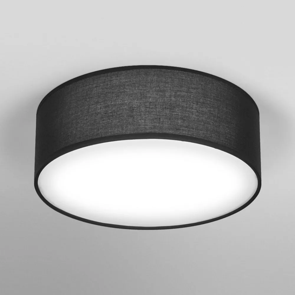OSRAM Loftlamper > loftlampe ORBIS PARIS, sort, Ø 30 cm tekstil E27