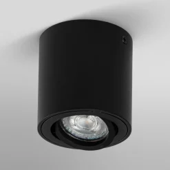 OSRAM Gang|Loftlamper > loftspot ROUND, sort, Ø 8 cm, metal, GU10