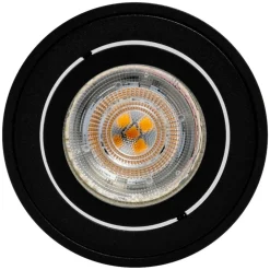 OSRAM Gang|Loftlamper > loftspot ROUND, sort, Ø 8 cm, metal, GU10