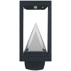 OSRAM SMART+ Solcelle Lampe Med Sensor|Væglampe Med Sensor > LED-solcellelampe til udendørs væglampe ALPS, sort Sensor