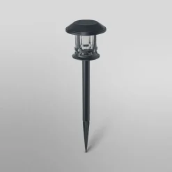 OSRAM SMART+ Solcellelamper > Solar-LED-lampe med jordspyd, sort RGB CCT IP44