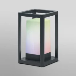 OSRAM SMART+ Dekorationsbelysning > WiFi LED-batteridrevet bordlampe FRAME, mørkegrå IP44
